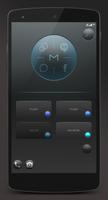 Dark UI for KLWP الملصق