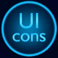 UIcons blue - Icon Pack APK download