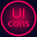 آیکون‌ UIcons red - Icon Pack *free*