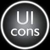 UIcons white - Icon Pack APK