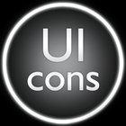 UIcons white - Icon Pack ikona