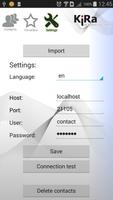 KiRa Mobile Contact capture d'écran 3