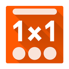 Practice times tables - 1x1 icon