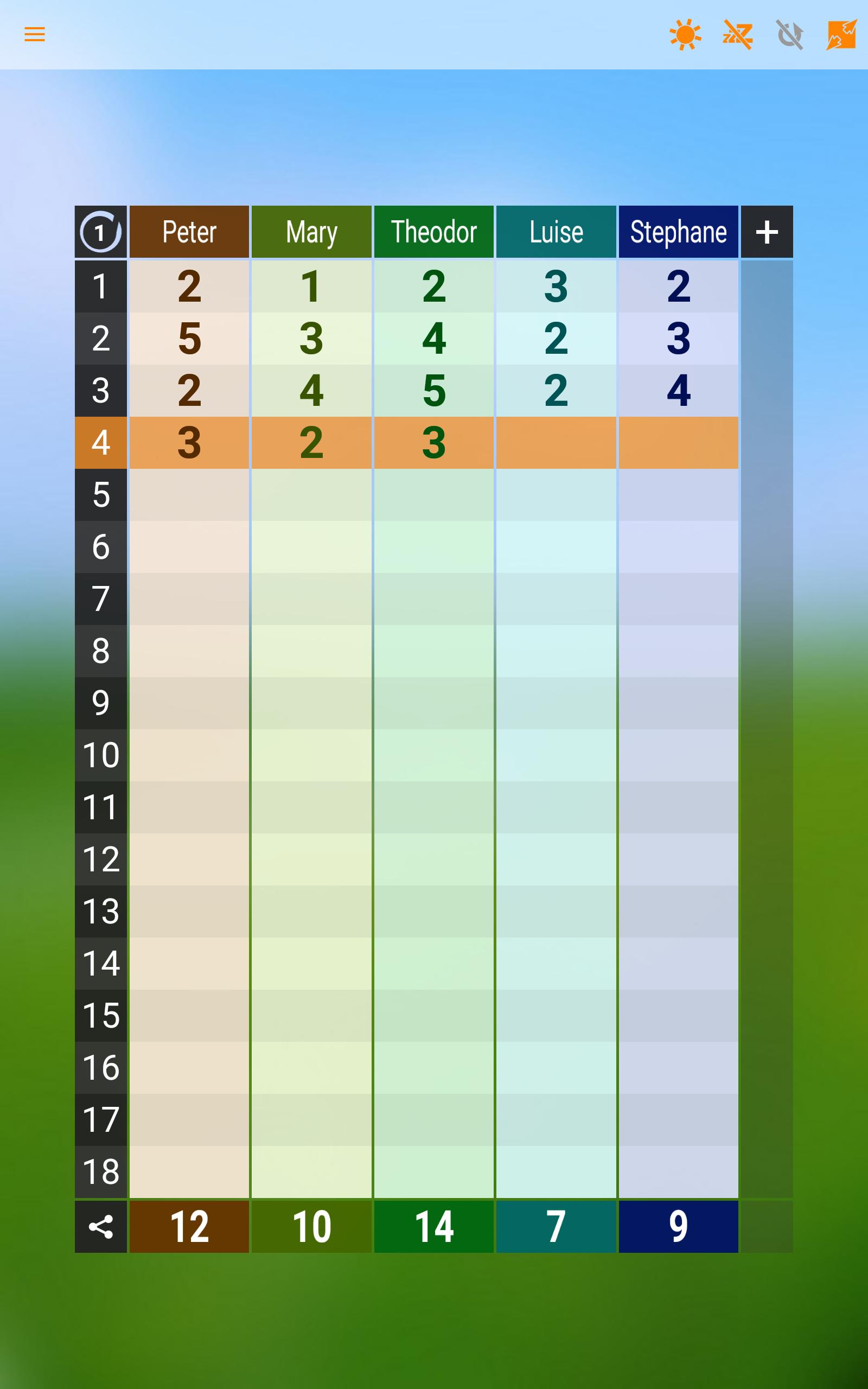 Minigolf Punktekarte For Android Apk Download