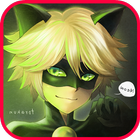 Mariquita Cat Noir Chibi 2017 icono