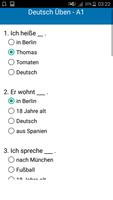 تدريبات اللغة الألمانية مبتدئ تصوير الشاشة 1