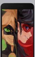 🐱 ladybug cat noir wallpapers capture d'écran 2