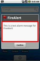 FireAlert capture d'écran 1