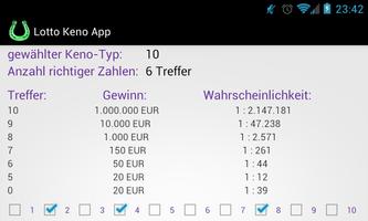 Lotto Keno App screenshot 1