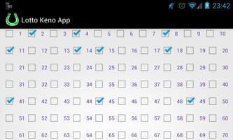 Lotto Keno App Screenshot 2