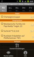 Mensa HS Deggendorf screenshot 1