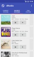 dRoidio Internet Radio screenshot 1