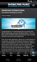 Showcase - Music Business App imagem de tela 1