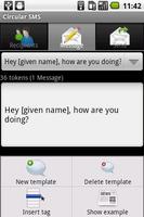 Circular SMS Lite imagem de tela 1