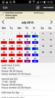 Worktimes ภาพหน้าจอ 1