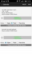 Worktimes screenshot 2