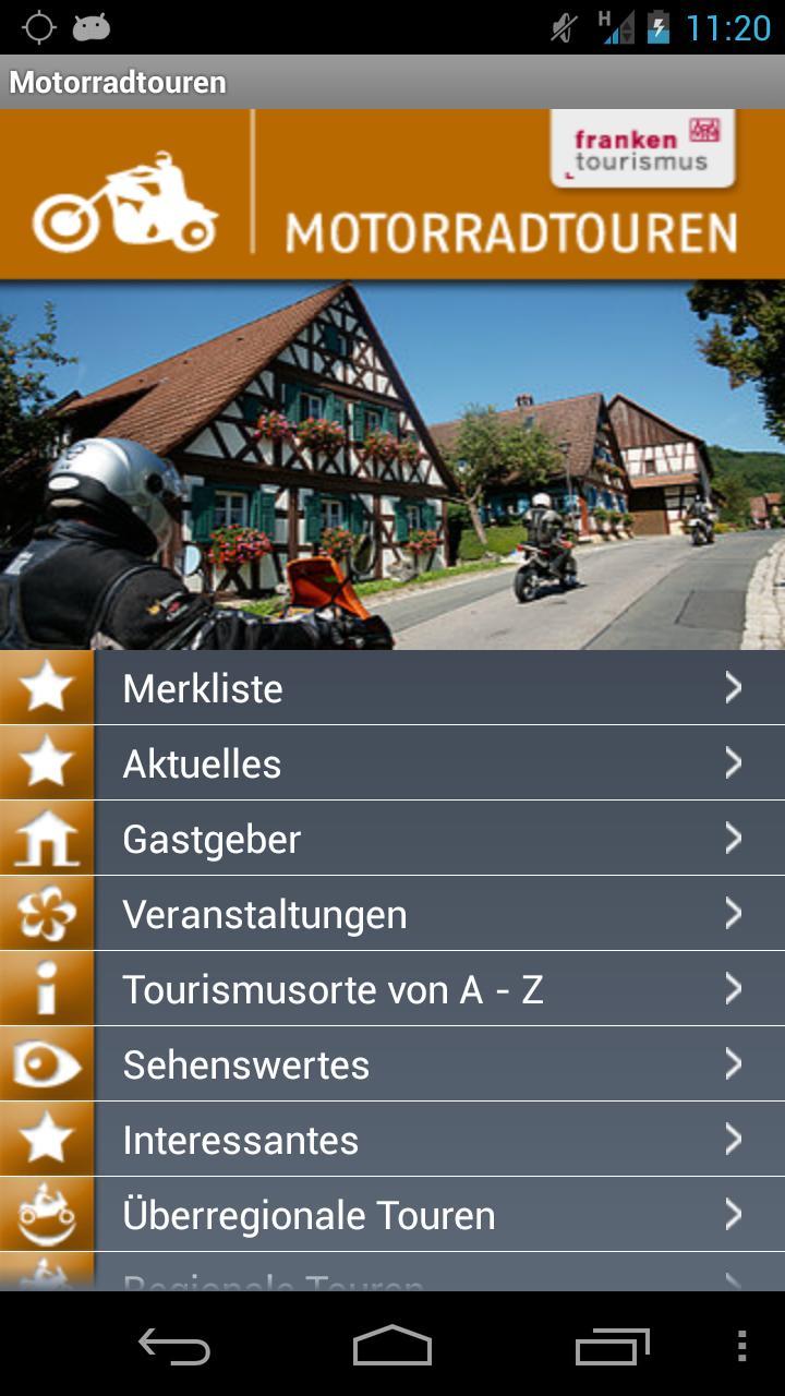 Motorrad-Touren in Franken for Android - APK Download