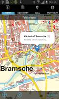 Stadtplan Bramsche-poster