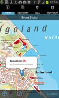 Poster Stadtplan Helgoland
