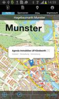 Stadtplan Munster plakat
