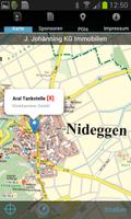 Stadtplan Nideggen पोस्टर