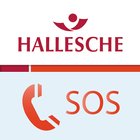 HALLESCHE Notfall-App Zeichen