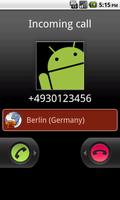 City, Country, Caller ID Plakat