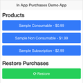 In App Purchase Test