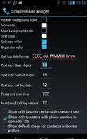 Simple Dialer Widget capture d'écran 3