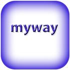 ikon myWay Plane oder tracke deine Route