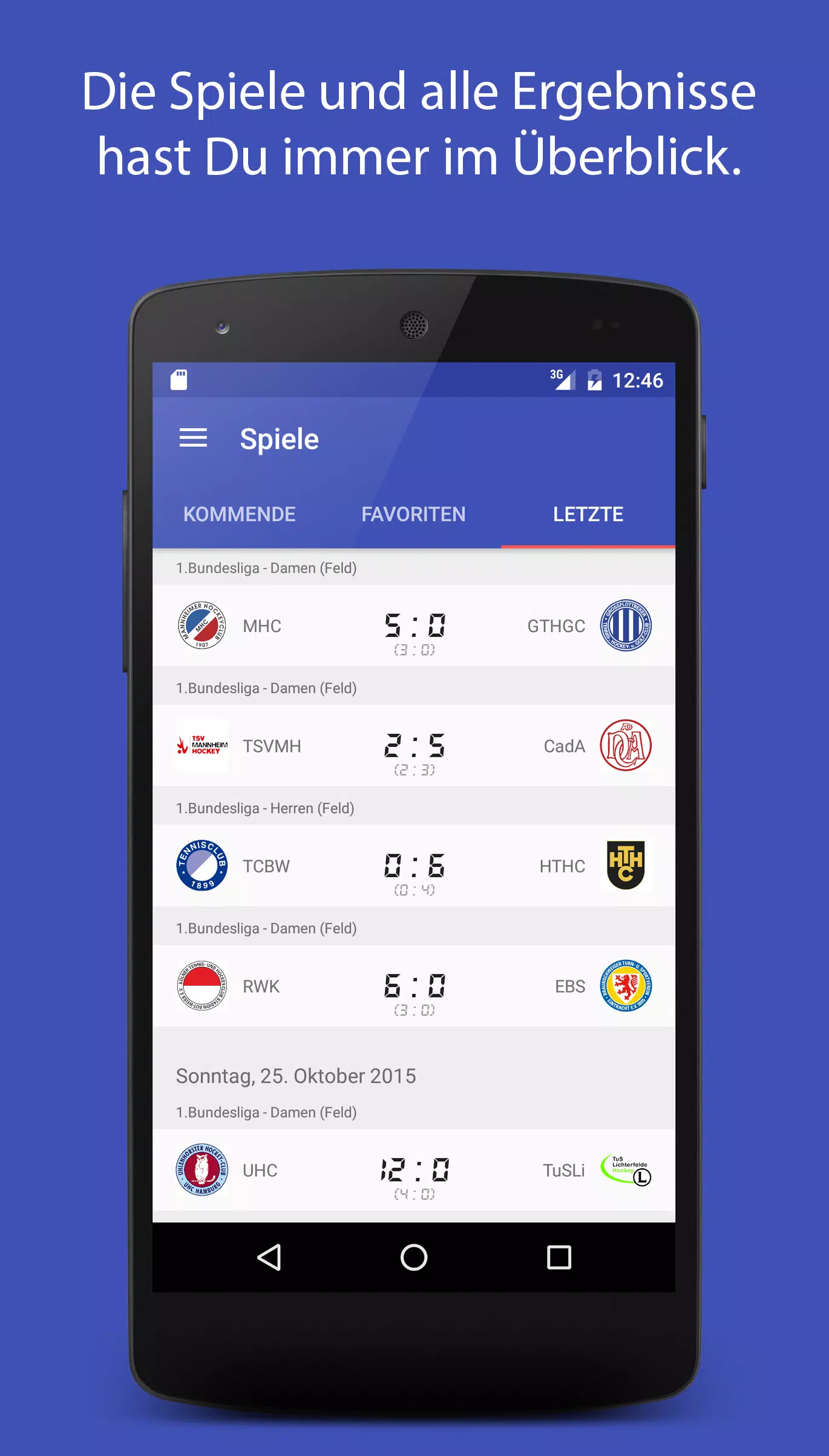 MHC Live-Ticker APK for Android Download