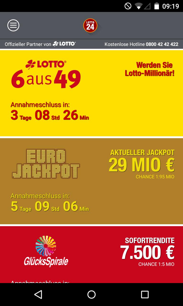 Lotto24 App Android Lotto24 App Android