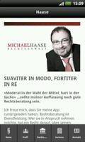 Rechtsanwalt Michael Haase اسکرین شاٹ 1