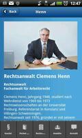برنامه‌نما Rechtsanwälte Henn عکس از صفحه