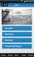 Zagni Rechtsanwalt screenshot 1