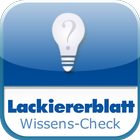 Lackiererblatt Wissens-Check icône