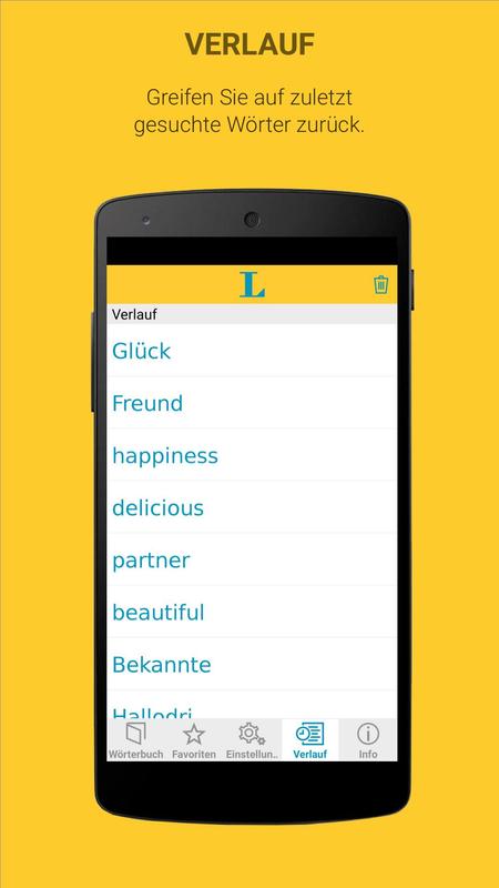 English - German Translator Dictionary APK Download - Free ...