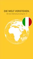 پوستر Deutsch - Italienisch Wörterbu