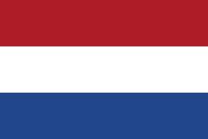 Fan Flag NL Affiche