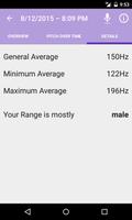 3 Schermata Voice Pitch Analyzer