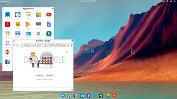 Leena Desktop UI (Multiwindow) ภาพหน้าจอ 1
