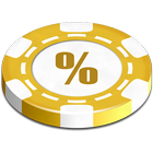 Texas Holdem odds calculator ไอคอน