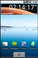 1 Schermata Mars Clock Widget