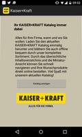 Kaiser+Kraft Katalog постер