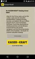 Kaiser+Kraft Katalog Cartaz