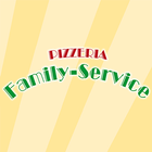 Pizzeria Family Service Zeichen