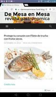 DE MESA EN MESA-REVISTA GASTRO ภาพหน้าจอ 2