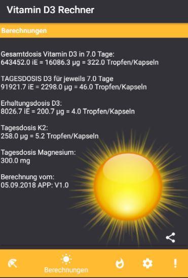 Vitamin D3 Rechner For Android Apk Download