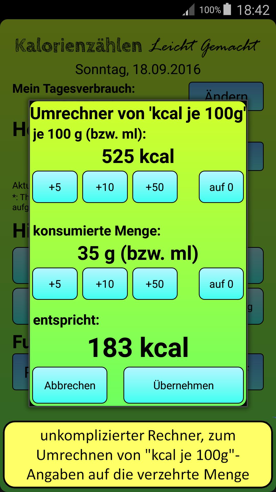 App KalorienzГ¤hlen App KalorienzГ¤hlen