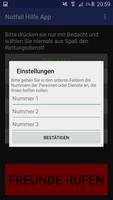 Notfall Hilfe App (Unreleased) screenshot 1